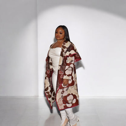 Timeless Draped Trench